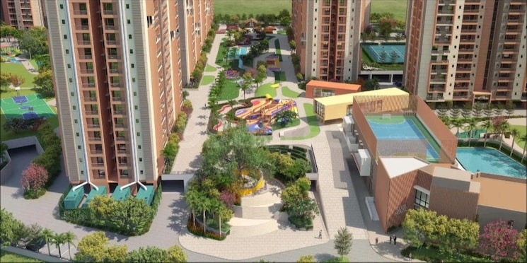 Exterior View, ashiana-amarah 4 Bedroom 2950 Sq.Ft. Apartment In Sector 93 Gurgaon 9083949