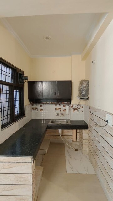 Kitchen in 1 BHK Builder Floor at Sushant Lok I – for Rent