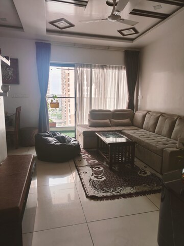 Living Room in 2 BHK Apartment at Duville Riverdale Residences, Kharadi – for Rent