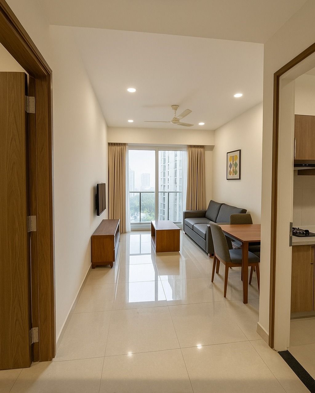 2 BHK Apartment For Rent in Trishabh Greens