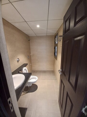 Bathroom in 3 BHK Apartment at Sobha Palm Courts, Kogilu – for Rent