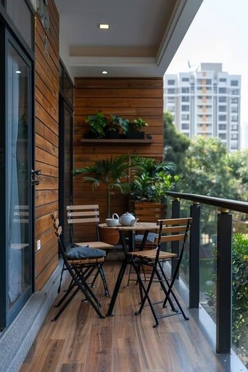 Balcony in 3 BHK Apartment at Trendset Rythme, Kondapur – for Sale