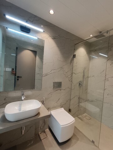 Bathroom in 2 BHK Apartment at Juhu Road – for Sale