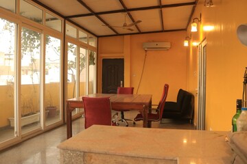 Living Room in 4 BHK Builder Floor at Panchshil Avant Garde, New Friends Colony – for Rent