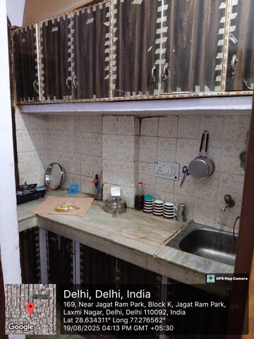 Kitchen in 2 BHK Apartment at Laxmi Nagar – for Sale