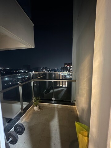 Balcony in 2 BHK Apartment at Puravankara Silversands, Mundhwa – for Rent