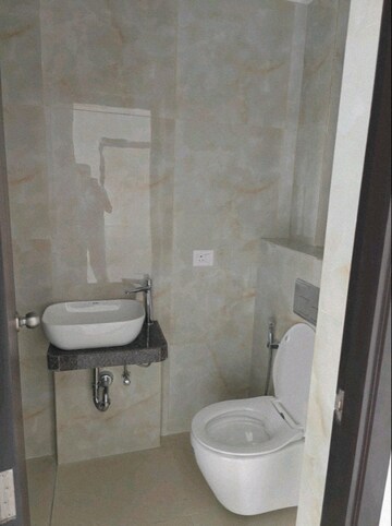Bathroom in 1 BHK Apartment at Raymond Ten X Habitat, Pokhran Road No Two – for Rent