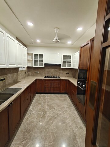 Kitchen in 4 BHK Builder Floor at Geetanjali Enclave – for Sale
