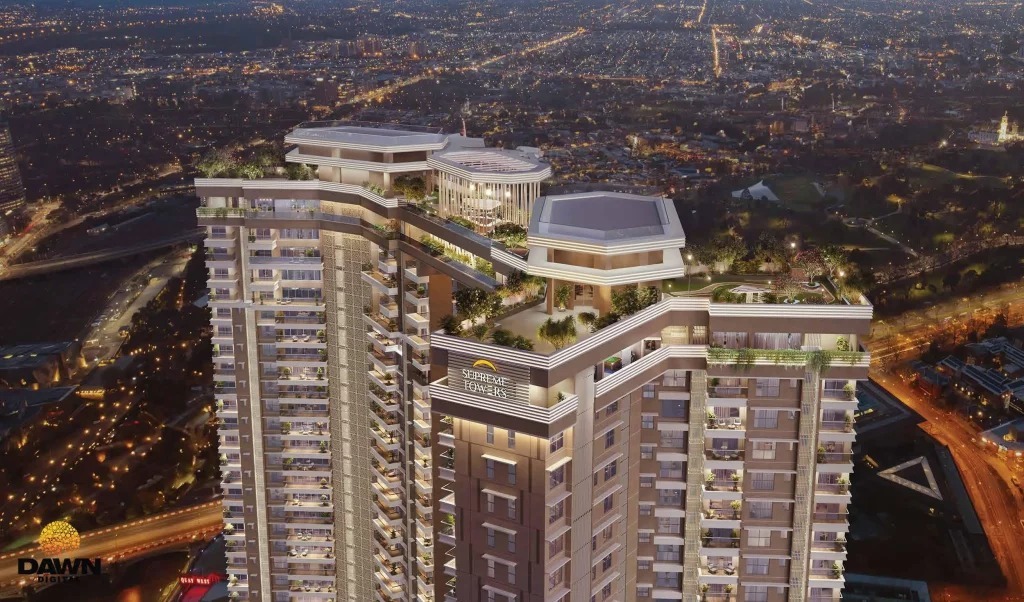 4 BHK + Pooja Room,Servant Room,Study Room Apartment For Sale in Eastwood Supreme Towers