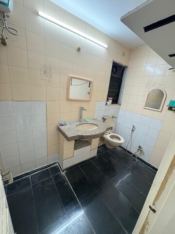 Bathroom in 2 BHK Apartment at Nalanda CHS, Vashi Sector 17 – for Rent