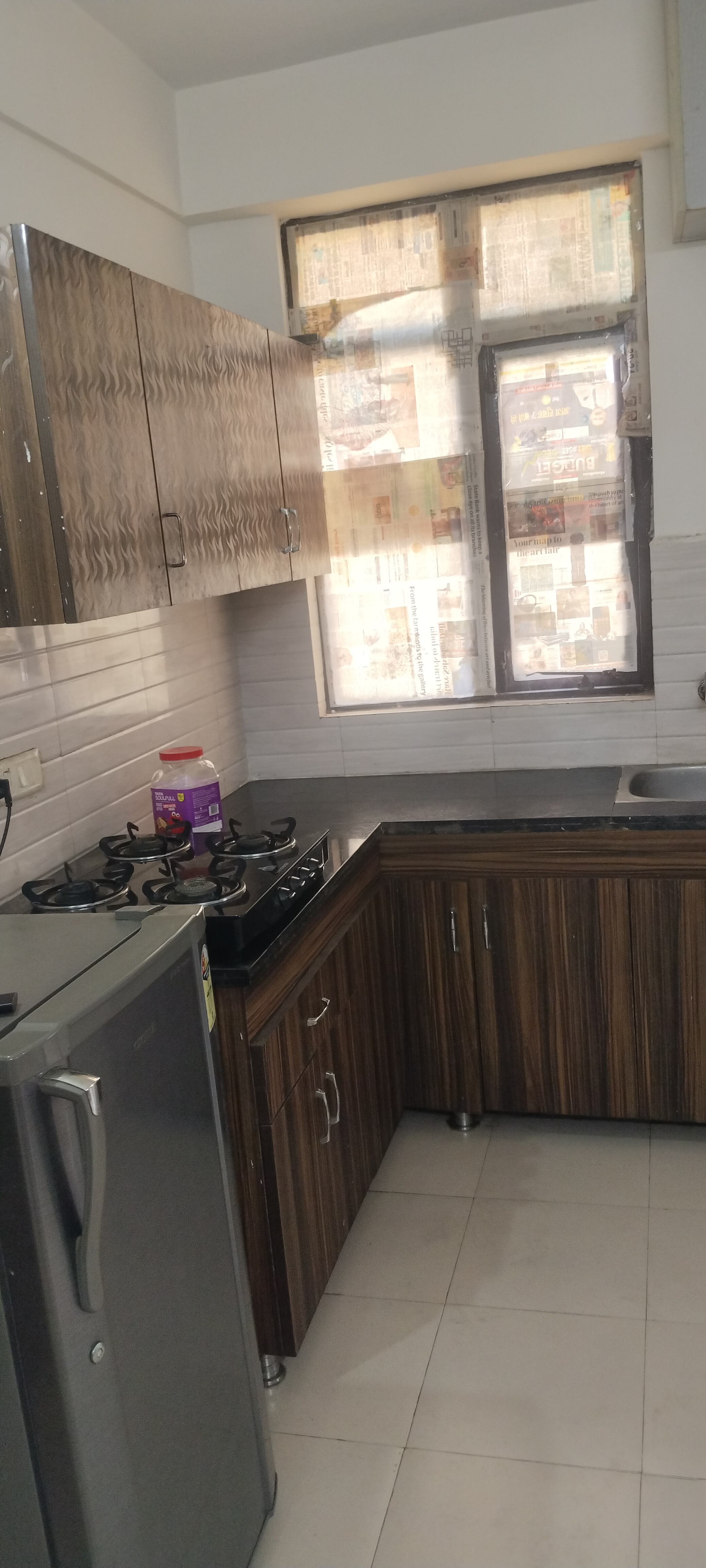 Kitchen in 1 BHK Apartment at Auric City Homes, Sector 82 – for Rent