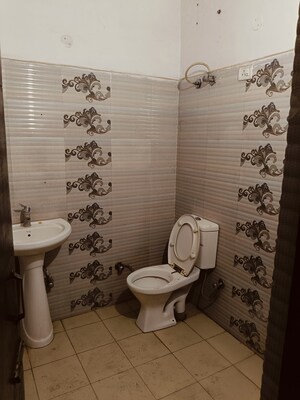 Bathroom in 2 BHK Builder Floor at Dhakoli – for Sale