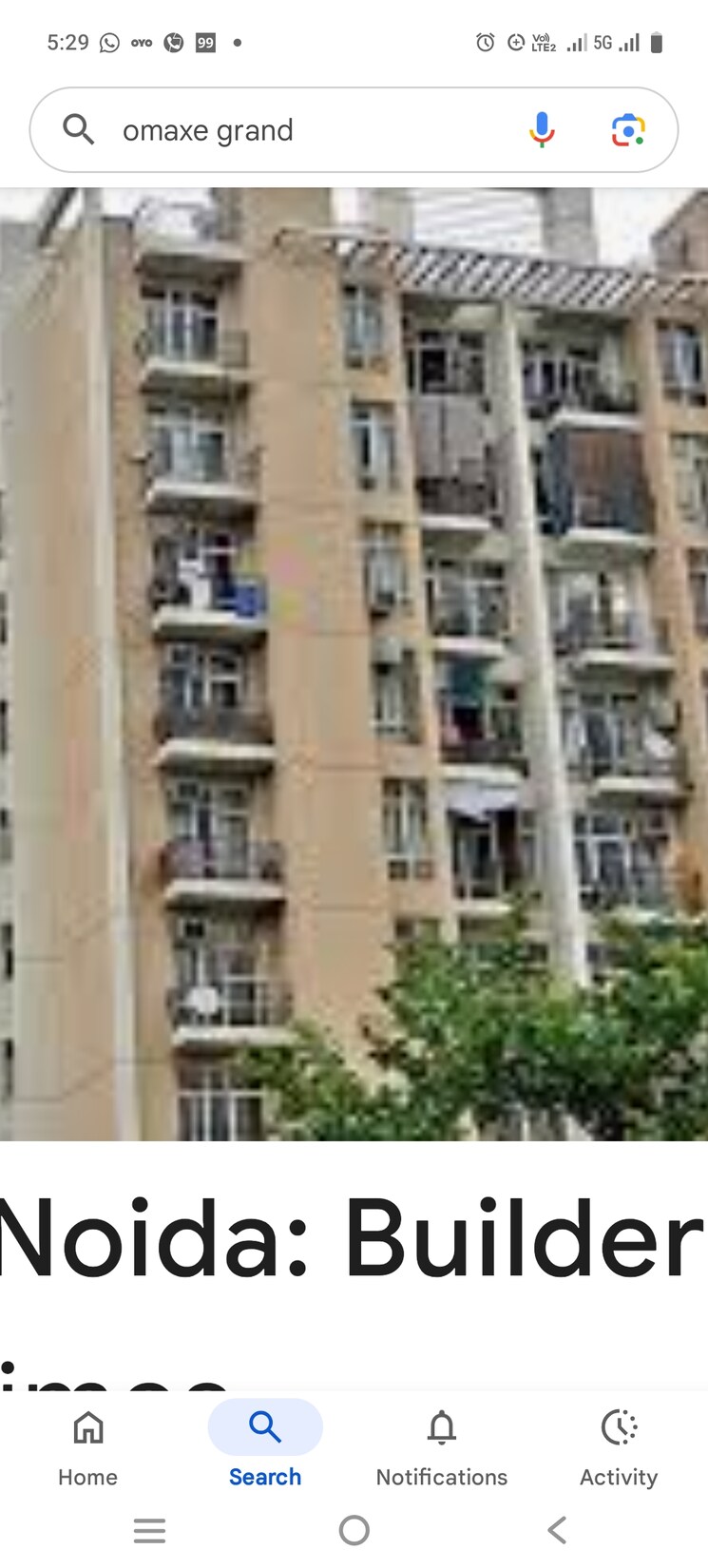 Exterior View, omaxe-grand 3 Bedroom 1900 Sq.Ft. Apartment In Sector 93b Noida 9084347