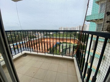 Balcony in 3 BHK Apartment at Nagarjuna Aster Park, Yelahanka New Town – for Rent