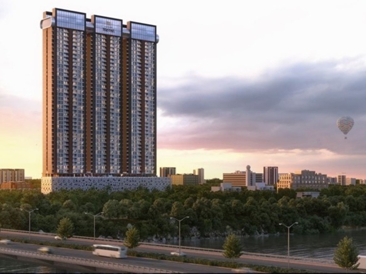 3 BHK + Study Room 1268 Sq.Ft. Apartment in Shubh Tristar