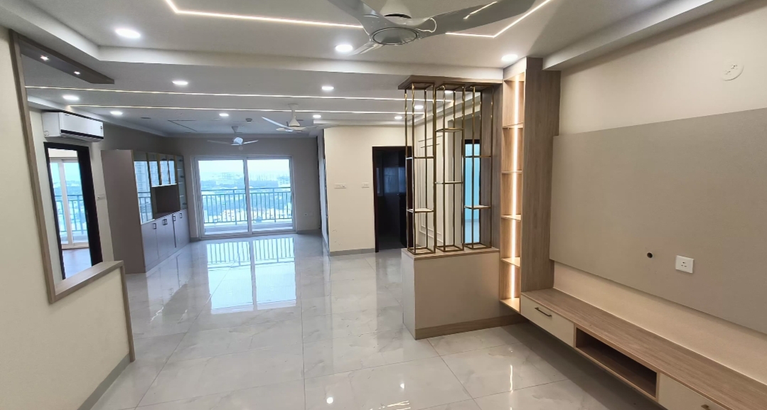 3 BHK + Pooja Room Apartment For Rent in Poulomi Avante