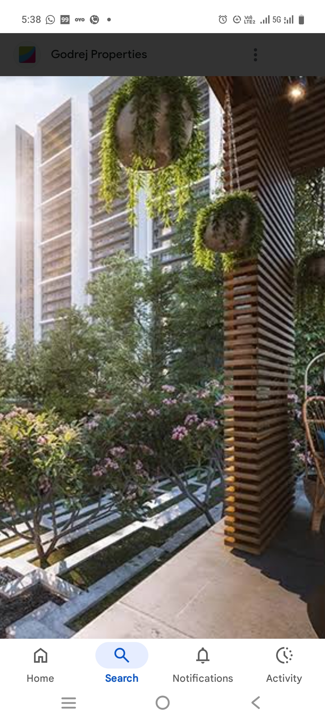 4 BHK + Pooja Room,Servant Room,Study Room 2288 Sq.Ft. Apartment in Godrej Woods