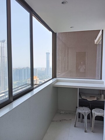 Balcony in 3 BHK Apartment at RA Residences, Dadar East – for Rent