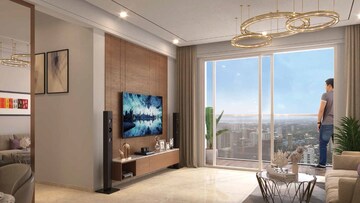 Living Room in Studio Apartment at Ghatkopar West – for Sale