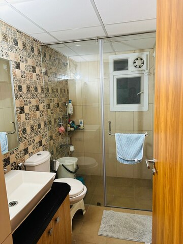 Bathroom in 1 BHK Apartment at Brigade Cornerstone Utopia, Varthur – for Rent