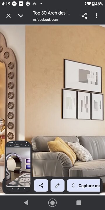 Living Room in Studio Apartment at Paramount Golf Forest Studio Apartments Phase 2 -, Zeta I Greater Noida – for Sale