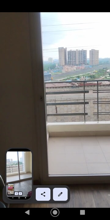 Balcony in Studio Apartment at Paramount Golf Forest Studio Apartments Phase 2 -, Zeta I Greater Noida – for Rent