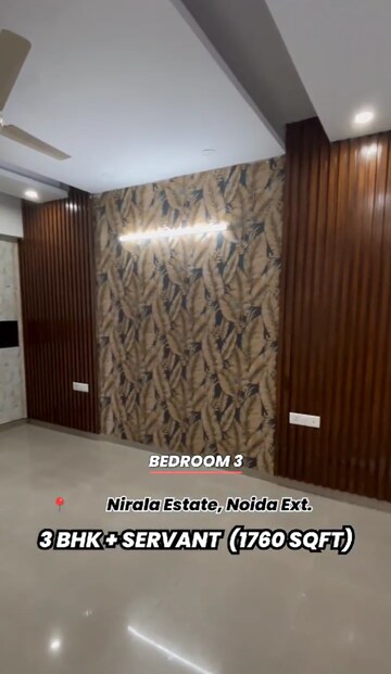Bedroom in 3 BHK Apartment at Nirala Estate, Tech Zone 4 Greater Noida – for Sale