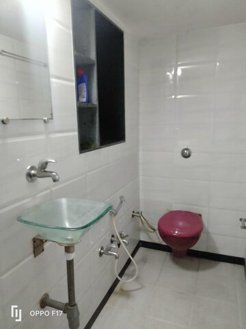 Bathroom in 1 BHK Apartment at Om Vijayshree Apartment, Vile Parle East – for Rent
