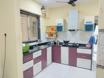 Kitchen in 2 BHK Apartment at Nakshatra Swastik Alps, Brahmand – for Rent