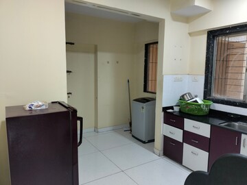 Kitchen in 2 BHK Apartment at Nakshatra Swastik Alps, Brahmand – for Rent