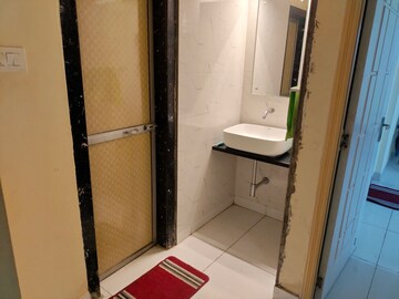 Bathroom in 2 BHK Apartment at Nakshatra Swastik Alps, Brahmand – for Rent