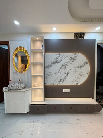 Bedroom in 4 BHK Builder Floor at Freedom Fighters Enclave – for Rent