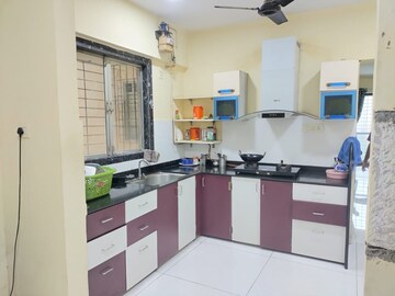 Kitchen in 2 BHK Apartment at Nakshatra Swastik Alps, Brahmand – for Rent