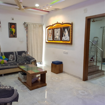 Living Room in 3 BHK Apartment at Abhishek Alyssum, New Sama – for Rent