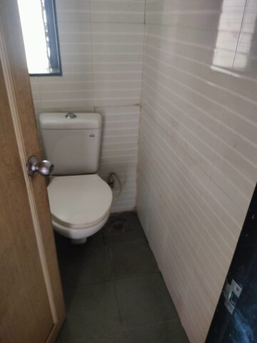 Bathroom in 1 BHK Apartment at Haware Estate, Kasarvadavali – for Rent