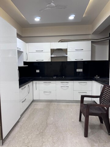 Kitchen in 3 BHK Builder Floor at Ansal Sushant Lok I, Sector 43 – for Rent