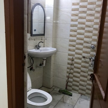 Bathroom in 2 BHK Builder Floor at Lajpat Nagar I – for Rent