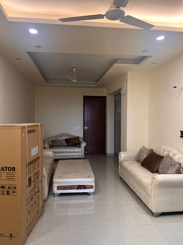 Living Room in 2 BHK Builder Floor at Ansal Sushant Lok I, Sector 43 – for Rent
