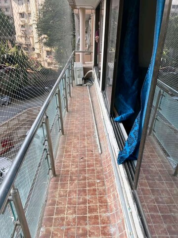 Balcony in 2 BHK Apartment at Shadaab Tower, Bandra West – for Rent