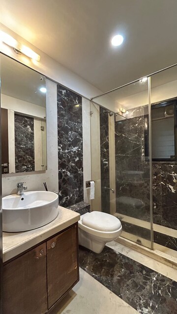 Bathroom in 2 BHK Apartment at Satguru Sachkhand Apartment, Bandra West – for Rent