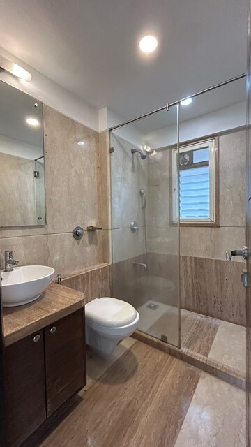 Bathroom in 2 BHK Apartment at Satguru Sachkhand Apartment, Bandra West – for Rent