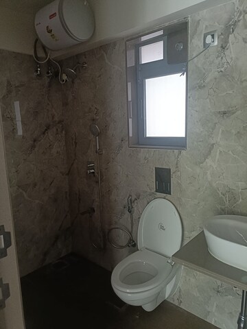 Bathroom in 4 BHK Apartment at Paradigm Artteza, Santacruz West – for Rent