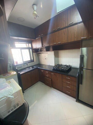 Kitchen in 1 BHK Apartment at Pushpa Apartment Bandra, Bandra West – for Rent