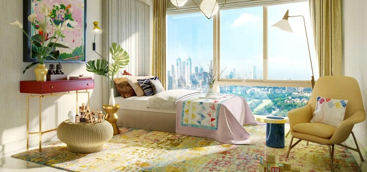 Bedroom, piramal-mahalaxmi 3 Bedroom 1451 Sq.Ft. Apartment In Mahalaxmi Mumbai 9084931