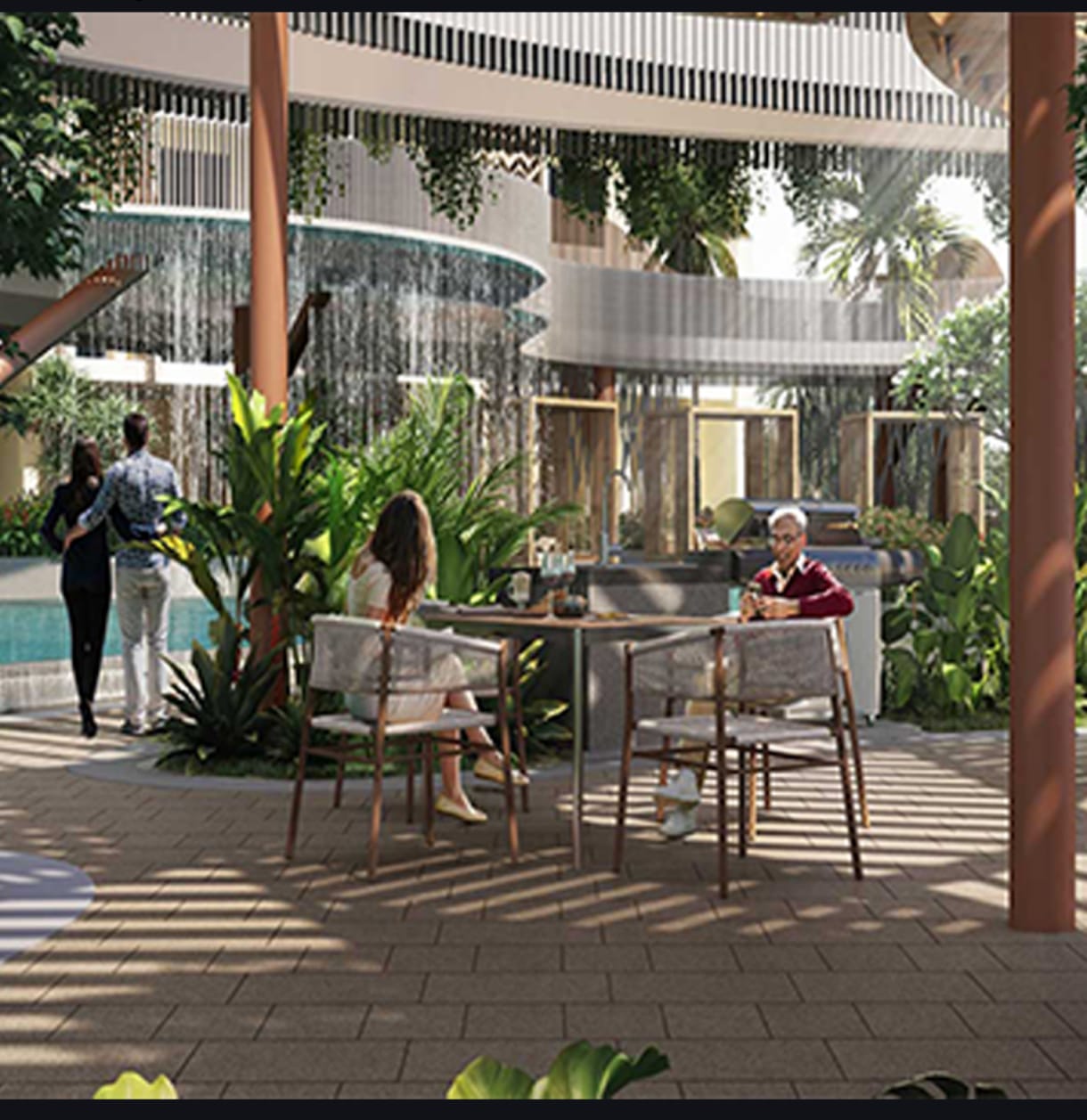 3 BHK + Servant Room Apartment For Sale in Green Reserve By Larson A