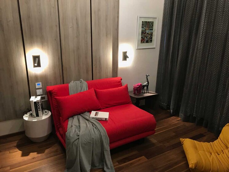 Living Room, hermes-212-riverwalk 3.5 Bedroom 2200 Sq.Ft. Apartment In Kalyani Nagar Pune 9084999