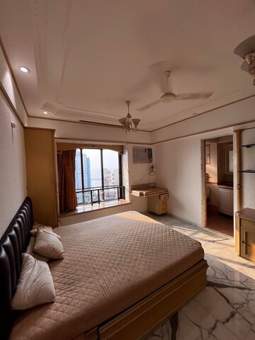 Balcony in 3 BHK Apartment at Cuffe Castle, Cuffe Parade – for Rent