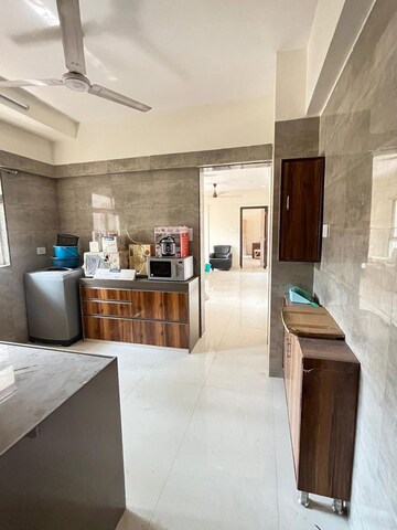 Kitchen in 3 BHK Apartment at Nahar Amaryllis Towers and Plaza, Chandivali – for Rent