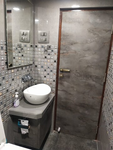 Bathroom in 3 BHK Apartment at Kanakia Silicon Valley, Powai – for Rent