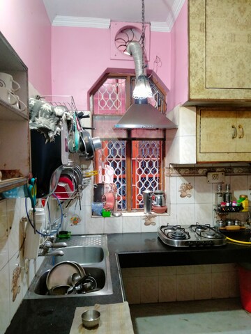 Kitchen in 2 BHK Builder Floor at Vasundhara Sector 3 – for Rent